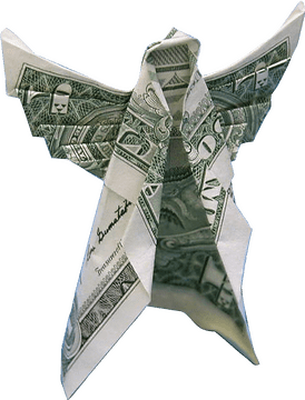 Money Origami Crafting Wealth into Art PNG