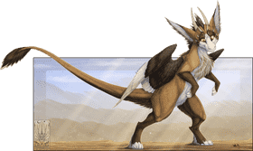 Desert Guardian of the Winds PNG