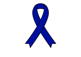 Blue Awareness Ribbon for Mental Health Advocacy PNG