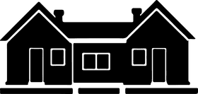 Cozy Two-Story Family House PNG