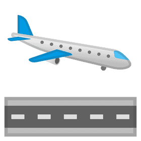 Airplane Taking Off for New Adventures PNG