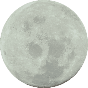 Radiant Glow of the Moon PNG