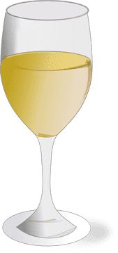 Elegant Wine Bottle and Glass Pairing PNG