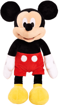 Classic Mickey Mouse Plush Toy Companion PNG