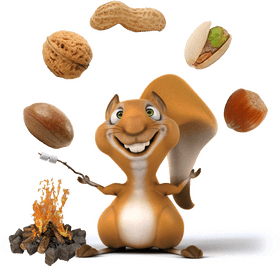 Campfire Nut Juggler's Delight PNG