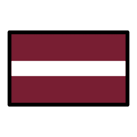 Latvia's National Flag Design Representation PNG