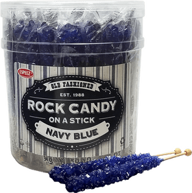 Rock Music Sweetness Navy Blue Candy Sticks PNG