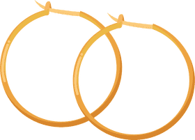 Basketball Hoop Inspired Earrings Design PNG