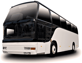 Elegant City Bus for Modern Travel PNG
