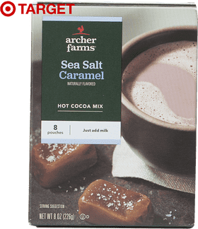 Delicious Sea Salt Caramel Coffee Beans Blend PNG