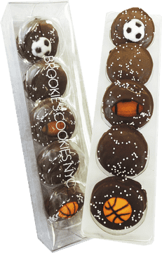 Sporty Delight Gift Box of Cookies PNG