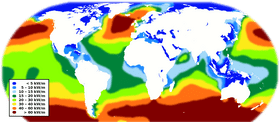Global Distribution of Renewable Energy Potential PNG