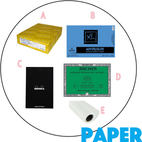 Variety of Paper Sheets for Creative Projects PNG