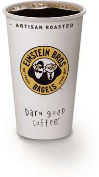 Einstein Bros Artisan Roasted Coffee Cup Delight PNG