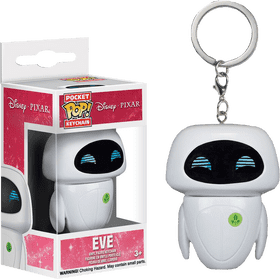 Pixar's Eve Pocket Pop Keychain PNG