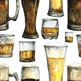 Variety of Beer Glasses for Every Occasion PNG