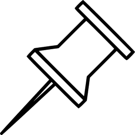 Sharp Pin for Quick Attachment PNG