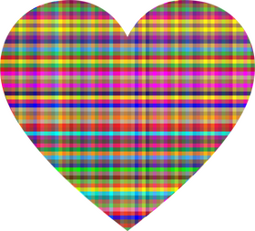 Colorful Heart of Connection and Joy PNG