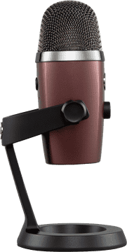 Stylish Studio Microphone on Adjustable Stand PNG