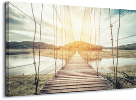 Serene Sunset at the Tranquil Pier PNG