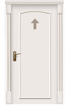 Uplifted Path The Door to New Beginnings PNG