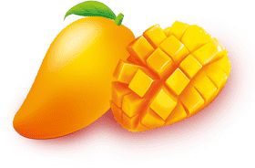 Mango Delight The Golden Fruit Experience PNG