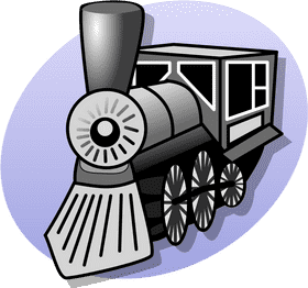 Classic Steam Train Adventure PNG