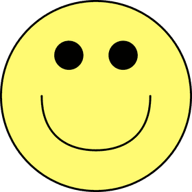 Cheerful Emoticon Smiley Face Delight PNG