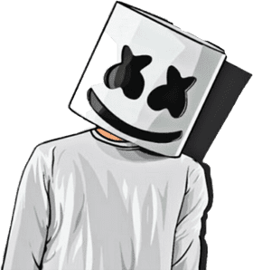 Marshmallow Character Cloth Collection PNG