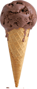 Decadent Chocolate Ice Cream Delight PNG