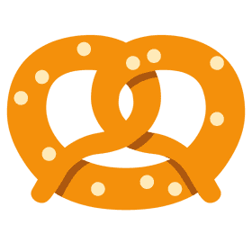 Deliciously Crunchy Pretzel Snack Delight PNG