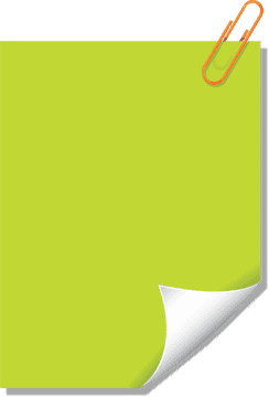 Bright Green Sticky Note for Quick Reminders PNG