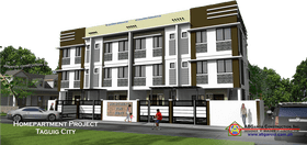Modern Build Home Apartment Project in Taguig City PNG