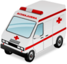 Emergency Response Ambulance Vehicle PNG