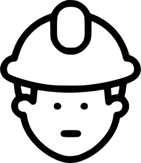 Essential Safety Helmet for Construction Sites PNG