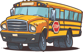 School Bus Adventure Ready for Learning PNG