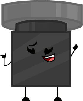 Cheerful Ink Bottle with a Playful Twist PNG