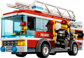 Lego Fire Brigade Rescue Vehicle Adventure PNG