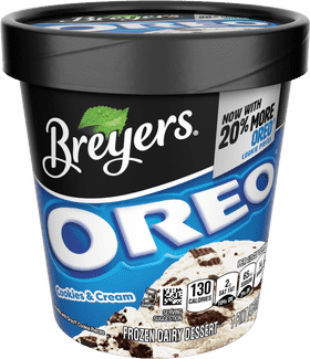Cookies and Cream Ice Cream Delight PNG