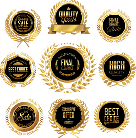 Elegant Name Badge with Premium Quality PNG
