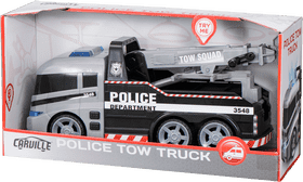 Police Tow Truck Rescue Vehicle PNG