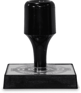 Urban Style Rubber Stamp Design PNG