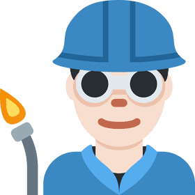 Dedicated Factory Worker in Action PNG