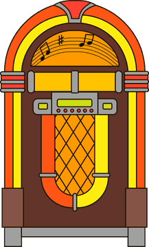 Retro Jukebox Melody Maker PNG