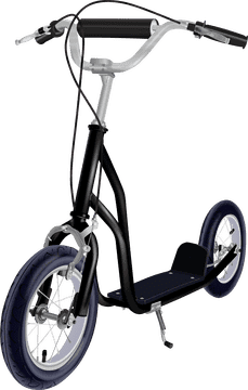 Modern Electric Scooter for Urban Commuting PNG