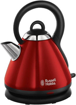 Red Kettle Bell Tea Maker PNG