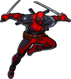 Marvel's Merc with a Mouth Deadpool Unleashed PNG
