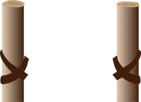 Rustic Wooden Ladder of Adventure PNG