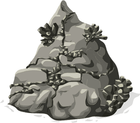 Rock Music Mountain A Stony Tribute to Sound PNG