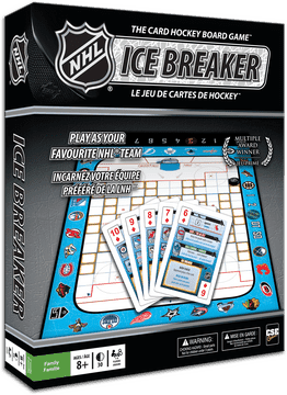NHL Ice Breaker The Ultimate Hockey Card Game PNG